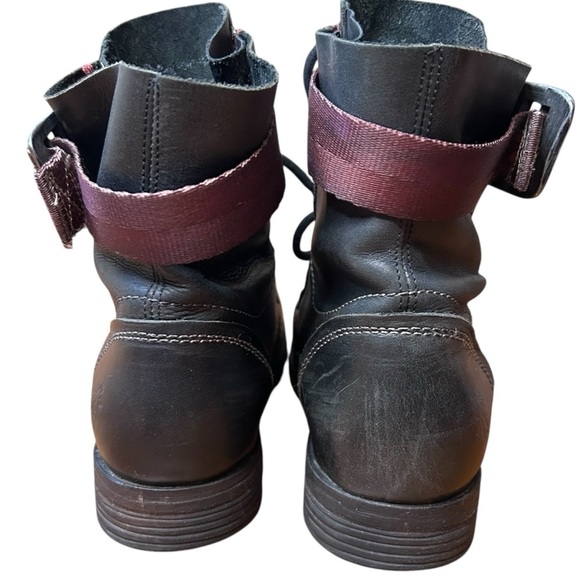 Fly London Women's Stay Boot- Ankle Combat Moto Boot- Size 36/ 6 - Picture 8 of 11